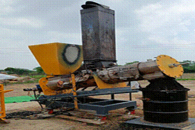 Rice Straw to Biochar